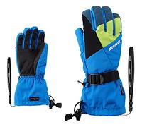 Ziener Lani Guantes De Esquí para Niños, Unisex niños, Persian Blue, 7,5