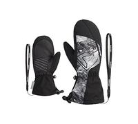 Ziener Lavalino - Guantes de esquí para niños, Impermeables, Extra cálidos, Lana, Color Gris montaña, 7