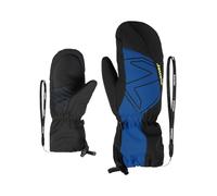 Ziener LAVALINO - Manoplas de esquí para niños, Impermeables, puño Largo, Azul Cobalto, 3