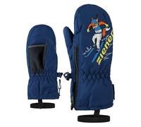 Ziener Le Guantes De Esquí, Unisex niños, Estate Blue/White, 80cm