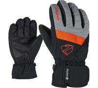 Ziener Leif Guantes De Esquí para Niños, Unisex niños, Dark Melange.Black, 3,5