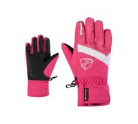 Ziener Leif-Z Guantes de esquí para niños | Gore-Tex Impermeable Tie Dye Pop Rosa 7.5