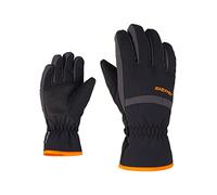 Ziener Lejano Guantes De Esquí para Niños, Unisex niños, Black/Graphite, 5