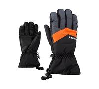 Ziener Lett Guantes De Esquí para Niños, Unisex niños, Black/Graphite, 5,5