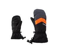 Ziener Lettero Guantes De Esquí para Niños, Unisex niños, Black/Graphite, 5,5