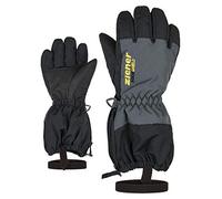 Ziener Levio Guantes De Esquí Niños, Unisex niños, Black, 116