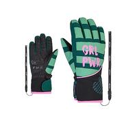 Ziener Liwa Primaloft-Guantes de esquí Impermeables para Deportes de Invierno, Niñas