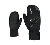 Ziener Manoplas de esquí GUNARO para Hombre, Impermeables, Transpirables, cálidas, Gore-Tex, Negro.Magnet, 7.5 (EU)
