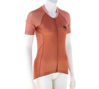 Ziener Naiala S/S Mujer Camiseta para ciclista 44 Naranja