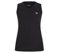 Ziener NARZISSA - Camiseta técnica para Mujer, Ciclismo, Exterior, Fitness, Deporte, Transpirable, de Secado rápido, sin Mangas, Color Negro, Talla 38