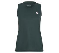 Ziener NARZISSA - Camiseta técnica para Mujer, Ciclismo, Exterior, Fitness, Deporte, Transpirable, de Secado rápido, sin Mangas, Dark Jungle, 46