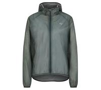 Ziener Natina - Chubasquero para mujer, bicicleta, bicicleta de montaña, exterior, impermeable, transpirable, superligero, color azul oscuro, talla 36