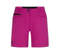 Ziener NEJA - Pantalones Cortos de Ciclismo para Mujer, Transpirables, de Secado rápido, elásticos, Color Ciruela, Talla 34