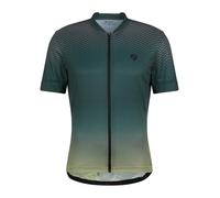 Ziener NELETE - Maillot de Ciclismo para Hombre, de montaña, de Carreras, Transpirable, de Secado rápido, elástico, Manga Corta, Color Amarillo limón, 50