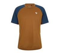 Ziener NEMUEL Camiseta Funcional para Hombre - Ciclismo | Exterior|Fitness | Deporte - Transpirable, Secado rápido, Manga Corta, Wood, 50