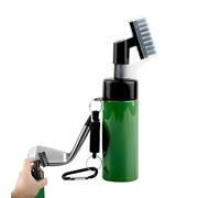 Ziennhu Brosse Club Golf 2-en-1 - Poils Métalliques Et Nylon | Nettoyage Tête Fer Rapide | Accessoire Compact Avec Pour Terrain