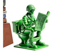 Ziennhu Figurines Soldats Jouet - Ensemble Mini Personnages Armée Verte | Figurine Plastique Militaire Classique | Accessoire Imagination Bataille Stratégie Collection Décoration
