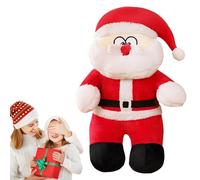 Ziennhu - Peluche de Papá Noel, decoración de juguete de Navidad de peluche decorativo - para el hogar, el dormitorio, el salón, la escuela, el aula, las fiestas, las reuniones de vacaciones los