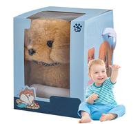 Ziennhu Robot Puppy | Juguete De Mascotas De Felpa Interactiva para Niños | Perro Robótico De Ladridos Realistas con Cola Muevida | Cachorro Electrónico Suave para Niñas Chicas De 0 A 3 Años