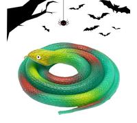 Ziennhu serpiente falsa | Serpiente realista de 31.5 Pulgadas,Accesorios de relleno espeluznantes para la fiesta del de abril de halloween, accesorios de jardín regalo mordaza