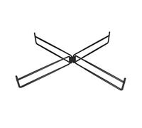 Ziennhu Soporte De Enfriamiento - Caja Hielo Acero Inoxidable Cajas Frías | Marco Plegable Resistente Al Óxido Base Servicio Pesado Estante La Estación