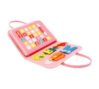 Ziennhu Tablero de Despertar Bebé | Juguetes Educativos de Fieltrino,Juguetes Sensoriales | Juegos 3-8 Años Viaje Escuela Casa Familia