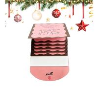 Ziennhu Tarjetero de Navidad Folleto extraíble de recuerdo, organizador de saludos en cascada | Álbum de exhibición festivo, folleto de almacenamiento de memoria, juego de regalo para niños, adultos