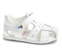 Pablosky ZIG 051902, Sandalia Unisex niños, Blanco, 22 EU Ancho