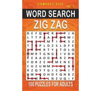 Zig Zag Word Search: 100 Puzzles for Adults, Compact and Travel Size 5 x 8 Inches | Volume 2 | (Compact Zig Zag Search)