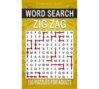Zig Zag Word Search: 100 Puzzles for Adults, Compact and Travel Size 5 x 8 Inches | Volume 4 | (Compact Zig Zag Search)