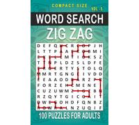 Zig Zag Word Search: 100 Puzzles for Adults, Compact and Travel Size 5 x 8 Inches | Volume 5 | (Compact Zig Zag Search)