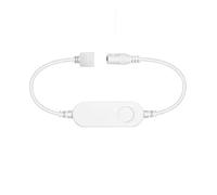 Zigbee - Controlador de tira de luz LED inteligente WiFi funciona con Alexa control de aplicación y voz, requiere ZigBee Hub, 3A, blanco (RGBW)