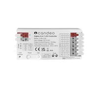 ZigBee - Controlador de tira LED compatible con Home Assistant, Hubitat, Philips Hue y otros concentradores Zigbee, 5 en 1 para RGBWW, RGBW, RGB, CCT y tiras LED de 1 color