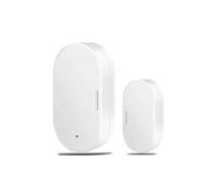 Zigbee Door Sensor Wireless Magnetic Window Open Closed Alarm Detector Works Zigbee2MQTT for Alexa Need Gateway