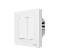 Zigbee-Interruptor de atenuación inteligente de 1 a 3 bandas, regulador de luz de control de voz funciona con Alexa-Google Assistant, programación de sincronización de aplicación, memoria de corte de