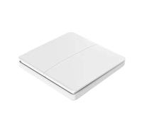 ZigBee+RF - Juego de interruptores inalámbricos y de pared con receptor, alcance de 30 m, sin batería, 2 unidades