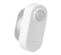Zigbee Sensor de presencia humana inalámbrica con tecnología mmWave Detección estática para Tuya Hub Sistema de seguridad inteligente Alertas en tiempo real, color blanco, 8 x 4 x 4 cm