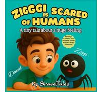 Ziggi is Scared of Humans: A tiny tale about a huge feeling (Ziggi’s Big Fear)