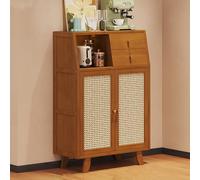 ZIGTUEI Alacenas De Cocina, Armario De Cocina, Mueble Estrecho Multiusos, Mueble Almacenaje, Alacena Cocina, para Sala De Estar, Comedor, Entrada(95x66x32cm/37.4x26x12.6in)