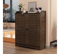 ZIGTUEI Armario De Almacenamiento para Enrutador WiFi, Estante De Almacenamiento WiFi, con Decoración De Persianas, para Sala De Estar, Gabinete, Decoración(50x85x20cm/19.7x33.5x7.9in)