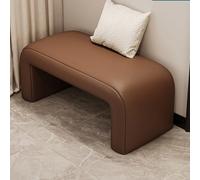 ZIGTUEI Banco Zapatero, Banco Zapatero con Asiento, Zapatero con Asiento, Mueble De Entrada, Banco De Extremo De Cama, para Entrada Pasillo Sala De Estar Dormitorio(Brown,120x40cm/47.2x15.7in)