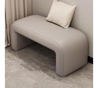 ZIGTUEI Banco Zapatero, Banco Zapatero con Asiento, Zapatero con Asiento, Mueble De Entrada, Banco De Extremo De Cama, para Entrada Pasillo Sala De Estar Dormitorio(Grey,60x40cm/23.6x15.7in)
