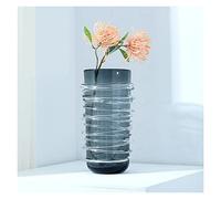 ZIGUIhsou-11 Jarrón de Flores Florero de Mesa Transparente de Cristal, decoración Moderna, Simple y Creativa, for Sala de Estar, Porche, gabinete, florero seco Jarrón para decoración(Grande)