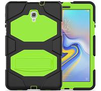 ZiHang Funda Compatible con Samsung Galaxy Tab A 10.5 T590 T595, Protector Durable de PC + Silicona con Soporte [a Prueba de Los Golpes] Smart Case Cubierta para Galaxy Tab A 10.5 (Verde)
