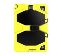 ZiHang Funda Galaxy Tab A 8.0 Híbrido Tres Capas PC + Silicona Funda Carcasa a Prueba de Golpes Kickstand Robusto Defender Cover para Samsung Galaxy Tab A 8.0 T350 T355 (Amarillo)