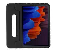 ZiHang Funda Infantil Samsung Galaxy Tab S7 Plus 12.4 T970 T975, Carcasa Niño Antigolpes con Asa Convertible Tapa de Soporte, Funda Bebé Ligera para Samsung Galaxy Tab S7 Plus 12.4 T970 T975 (Negro)