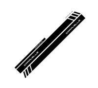 ZIHAOFC 4PCS Puerta del Coche calcomanías Laterales Falda Rayas Pegatinas, para VW Caravelle Transporter T4 T5 T6 DIY Auto Tuning Accesorios
