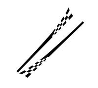ZIHAOFC Pegatinas de la Puerta Lateral de la camioneta Truck Body Racing Sport Decor Decal Auto Accessorie, para Ford F150 Toyota Hilux Dodge RAM Isuzu Dmax