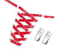 ZIHDKE 4 pares de cordones con hebilla magnética sin, estampado tinta salpicada, planos y elásticos, for zapatillas deporte for niños adultos Para Sneaker(Color 11)