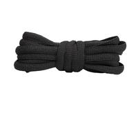 ZIHDKE 5 pares de cordones deportivos for hombres y mujeres, color plano semicircular, adecuados para Para Sneaker(Dark Grey,100cm)